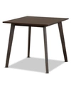 FURNITURE BRITTE MID-CENTURY MODERN SQUARE DINING TABLE