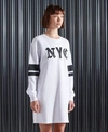 SUPERDRY CITY NEW YORK SWEAT DRESS,2144236000557T7X020