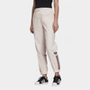 Adidas Originals Adidas Women's Originals Paolina Russo Belted Nylon Jogger Pants In Chalk White