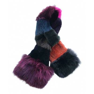 Pre-owned Etro Fur Scarf