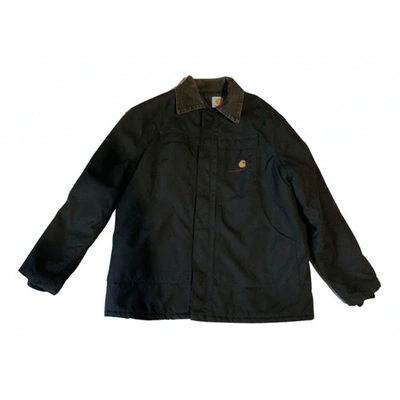 Pre-owned Carhartt Black Cotton Jacket