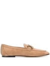 TOD'S KATE SUEDE LOAFERS