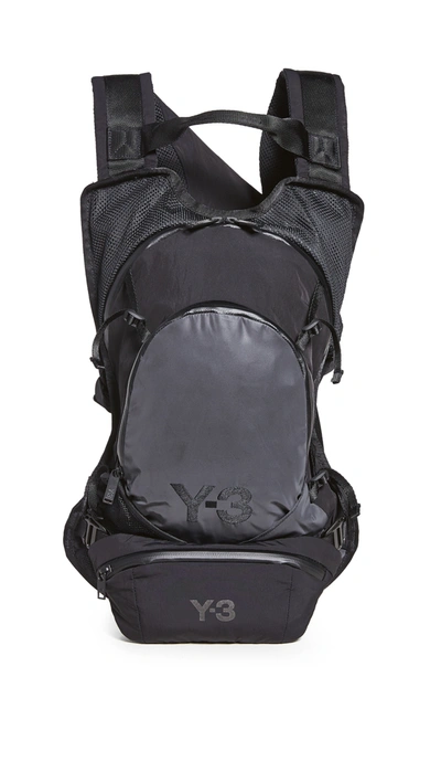 NEW ORIGINAL Y-3 ADIDAS CH1 REFLECTIVE BACKPACK IN BLACK IN