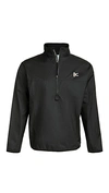 District Vision Theo Embroidered-motif Performance Jacket In Black