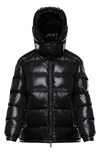 Moncler Maire Water Resistant Down Puffer Coat In 999 Black