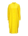 Aspesi Midi Dresses In Yellow