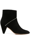 TILA MARCH ZIPPED ANKLE BOOTS