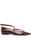Tila March Melody Pointed Ballerinas In Purple