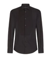 DOLCE & GABBANA TONAL-BIB SHIRT,15972806