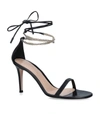 GIANVITO ROSSI LEATHER ANKLE-WRAP KIRA SANDALS 85,15975587