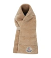 MONCLER PADDED FAUX FUR SCARF,15975824