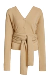 Altuzarra Neeja Merino Wool-cashmere Sweater In Neutral
