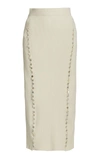 Altuzarra Marilla Button-detail Skirt In White