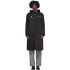 UNDERCOVER UNDERCOVER BLACK LONG THRONE OF BLOOD RAIN COAT