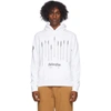 UNDERCOVER UNDERCOVER WHITE PRINTED HOODIE