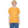 Loewe Anagram-embroidered Cotton-jersey T-shirt In Orange