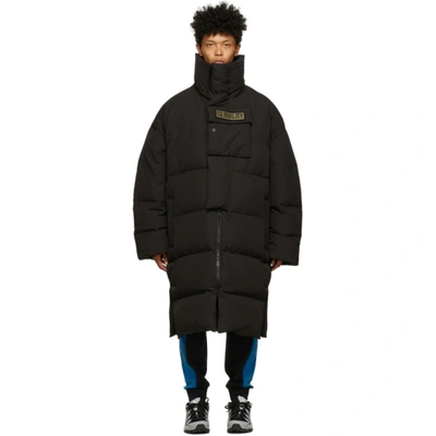 A. A. Spectrum Black Down Winter Coat