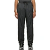 A. A. SPECTRUM A. A. SPECTRUM BLACK SHELL TRACK PANTS