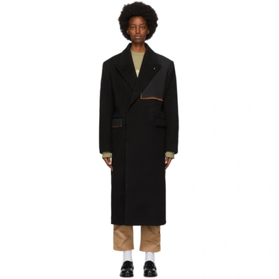 Ader Error Black Ladon Coat