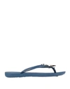 Ipanema Flip Flops In Slate Blue