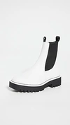 Sam Edelman Laguna Waterproof Lug Sole Chelsea Boot In White