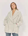 IRO ELONA OVERSIZED TEDDY STYLE COAT