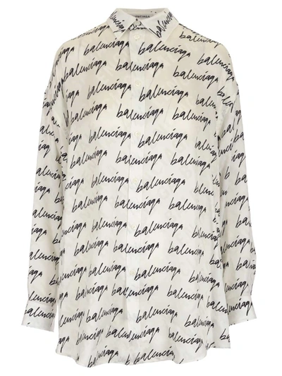 Balenciaga Women's White Top