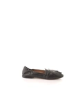 POMME D'OR POMME D'OR WOMEN'S BLACK LEATHER LOAFERS,1225NERO 39
