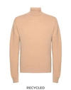 8 By Yoox Turtlenecks In Beige