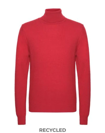 8 By Yoox Turtlenecks In Red