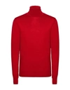 8 By Yoox Turtlenecks In Red