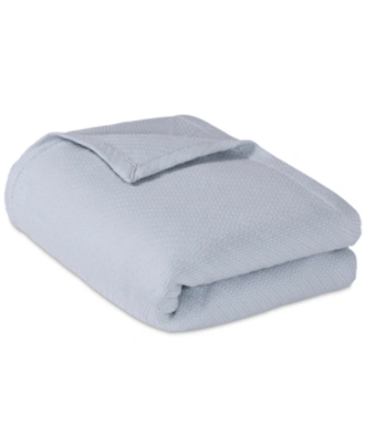 Madison Park Liquid Cotton Blanket, King In Blue