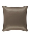 J Queen New York Cracked Ice Sham, European In Taupe