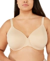 Calvin Klein Women's Plus Size Perfectly Fit Lightly Lined Full Coverage Bra Qf5383 In Cinder