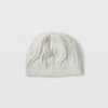 Club Monaco Ivory Cable Knit Hat In Size One Size