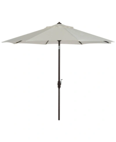 Safavieh Lanner Outdoor 9' Umbrella In Natural