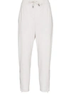 BRUNELLO CUCINELLI CROPPED TRACK PANTS