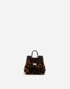 DOLCE & GABBANA MICRO SICILY BAG WITH LEOPARD PRINT