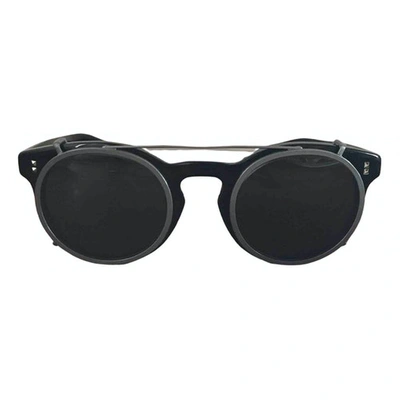 Pre-owned Valentino Black Plastic Sunglasses
