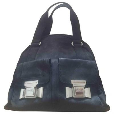 Pre-owned Sonia By Sonia Rykiel Charcoal Suede Handbag