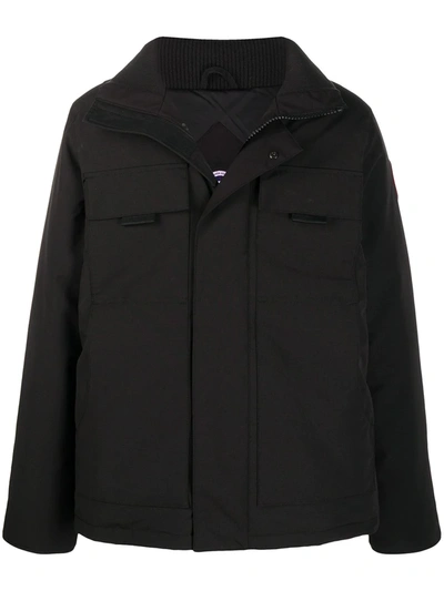 Canada Goose 'forester' Daunenjacke In Black