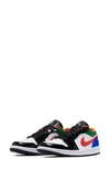Jordan 1 Low Se Sneaker In White/ Hyper Royal/ Red