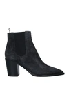 Gianvito Rossi Ankle Boot In Steel Grey