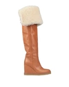 Celine Overknees Céline In Camel