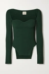 KHAITE MADDY RIBBED-KNIT jumper