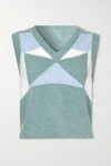 DODO BAR OR SILVIYA COLOR-BLOCK KNITTED SWEATER