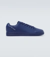 Raf Simons Faux Leather Orion Sneakers In Blue