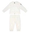 MONCLER BABY运动衫和运动裤套装,P00501357