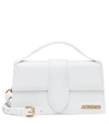Jacquemus Shoulder Bags With Detachable Strap And Top Handle In White