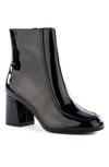 BC FOOTWEAR AFTER ALL VEGAN LEATHER BOOTIE,AFTER ALL BLK V-PAT